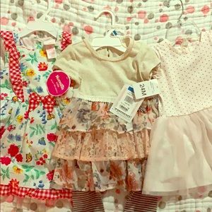 Bundle of 3 Dresses. Size: 2T